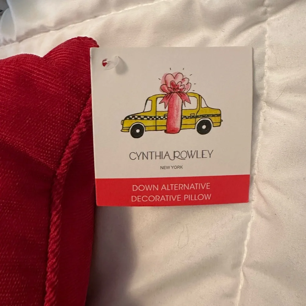 Adorable Holiday Fox Throw Pillow-NWT